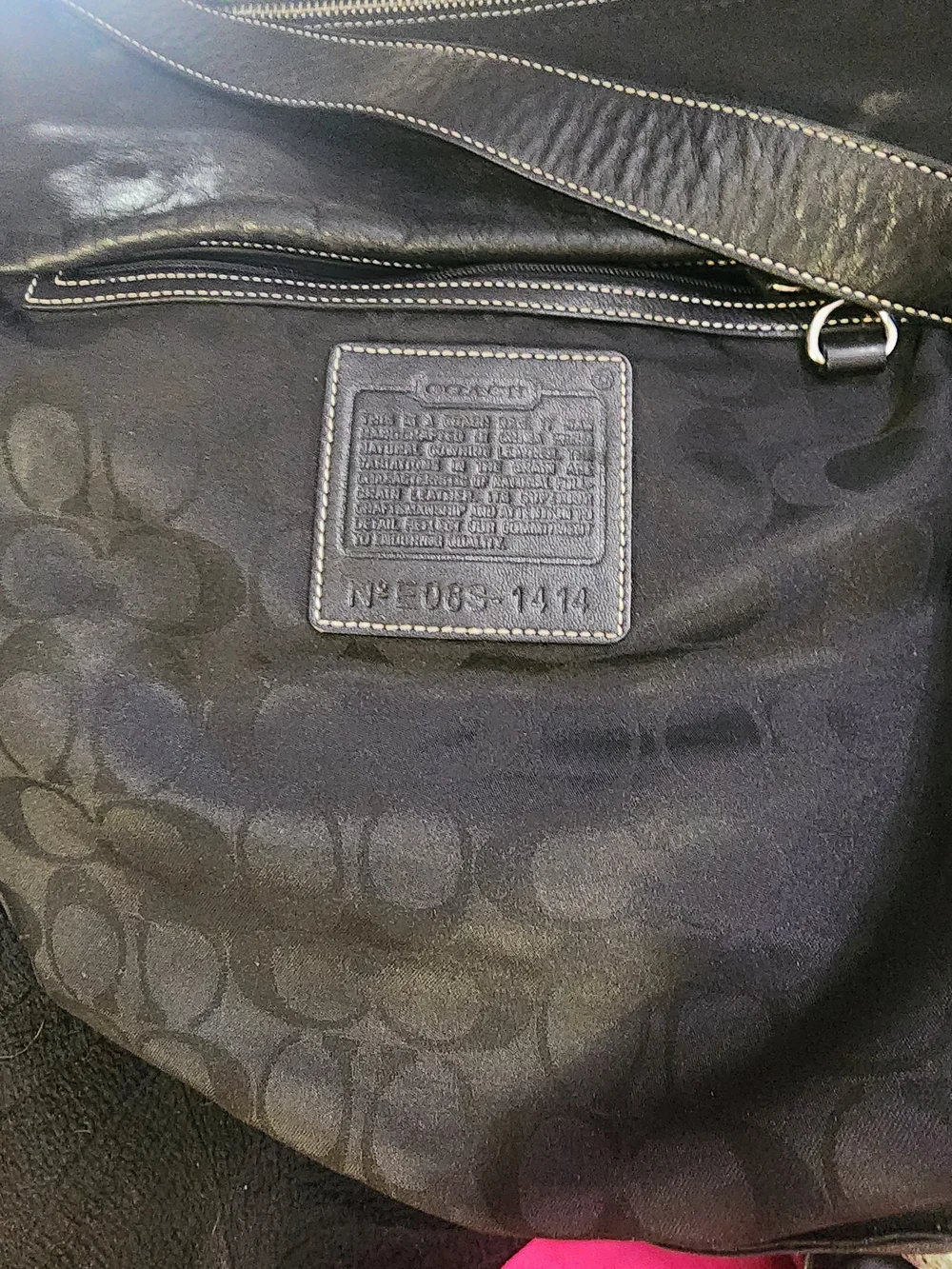 Coach Vintage Medium Slim Legacy Hobo Crossbody